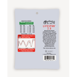 C.F. Martin MA180T Authentic Acoustic Lifespan� 2.0 12-String Extra Light (.010 - .047) 80/20 Bronze